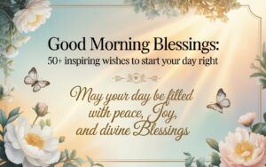 Good Morning Blessings: 50+ Inspiring Wishes to Start Your Day Right