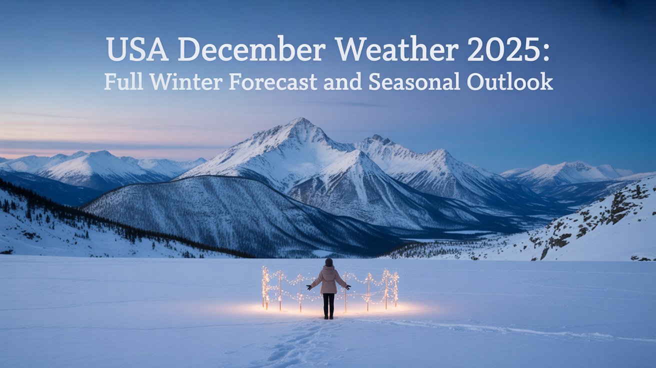 USA December Weather 2025: Full Winter Forecast and Seasonal Outlook
