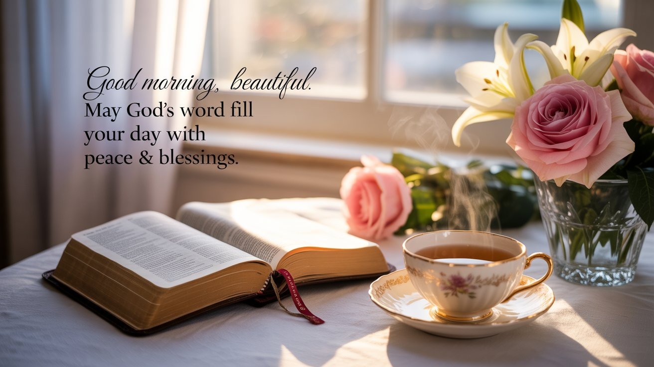 20+ Amazing Good Morning Prayer Messages for Her with Scriptures
