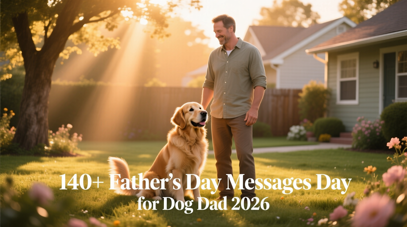 140+ Father's Day Messages for Dog Dad 2026 