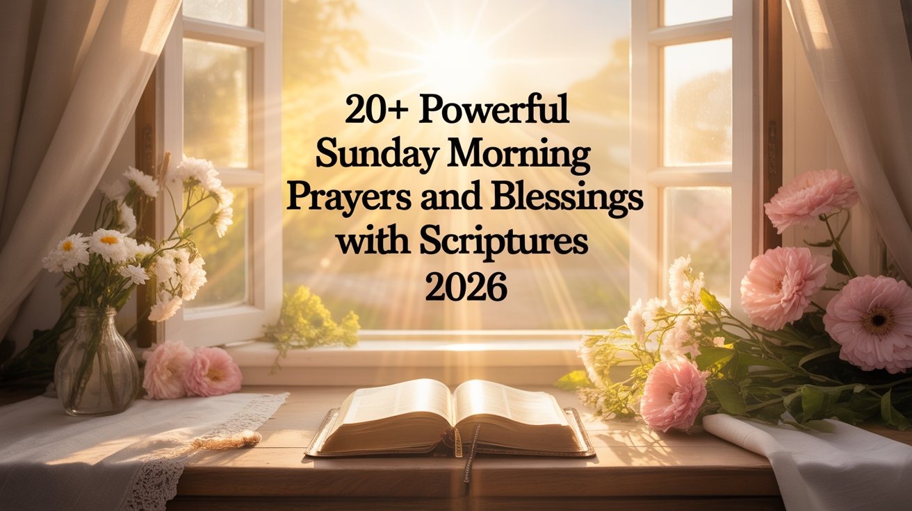 20+ Powerful Sunday Morning Prayers and Blessings with Scriptures 2026