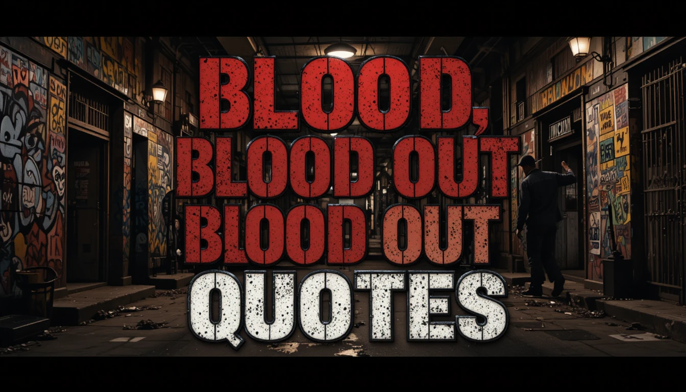 130+ Iconic Blood In Blood Out Quotes That Never Forget