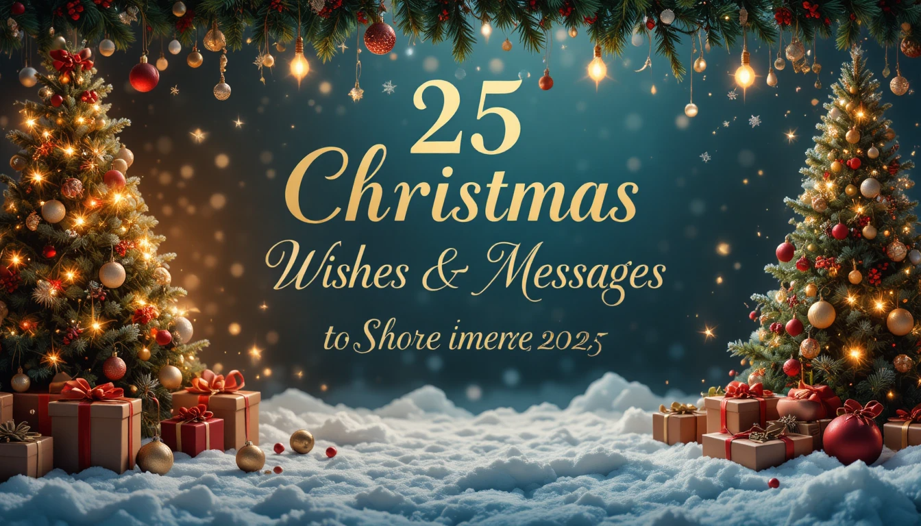 25 Christmas Wishes & Messages to Share on Christmas 2025