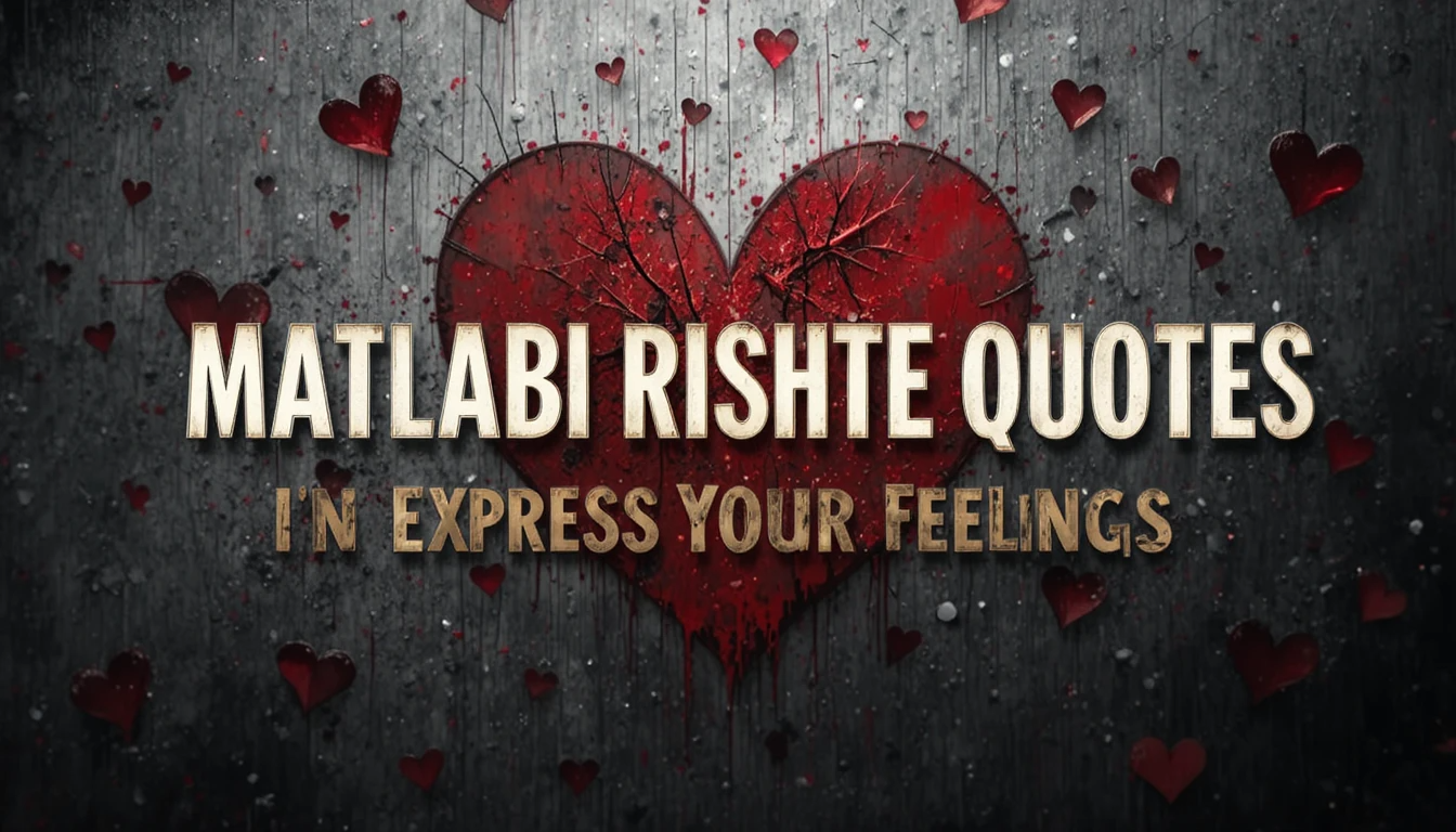 250+ Matlabi Rishte Quotes to Express Your Feelings in 2025