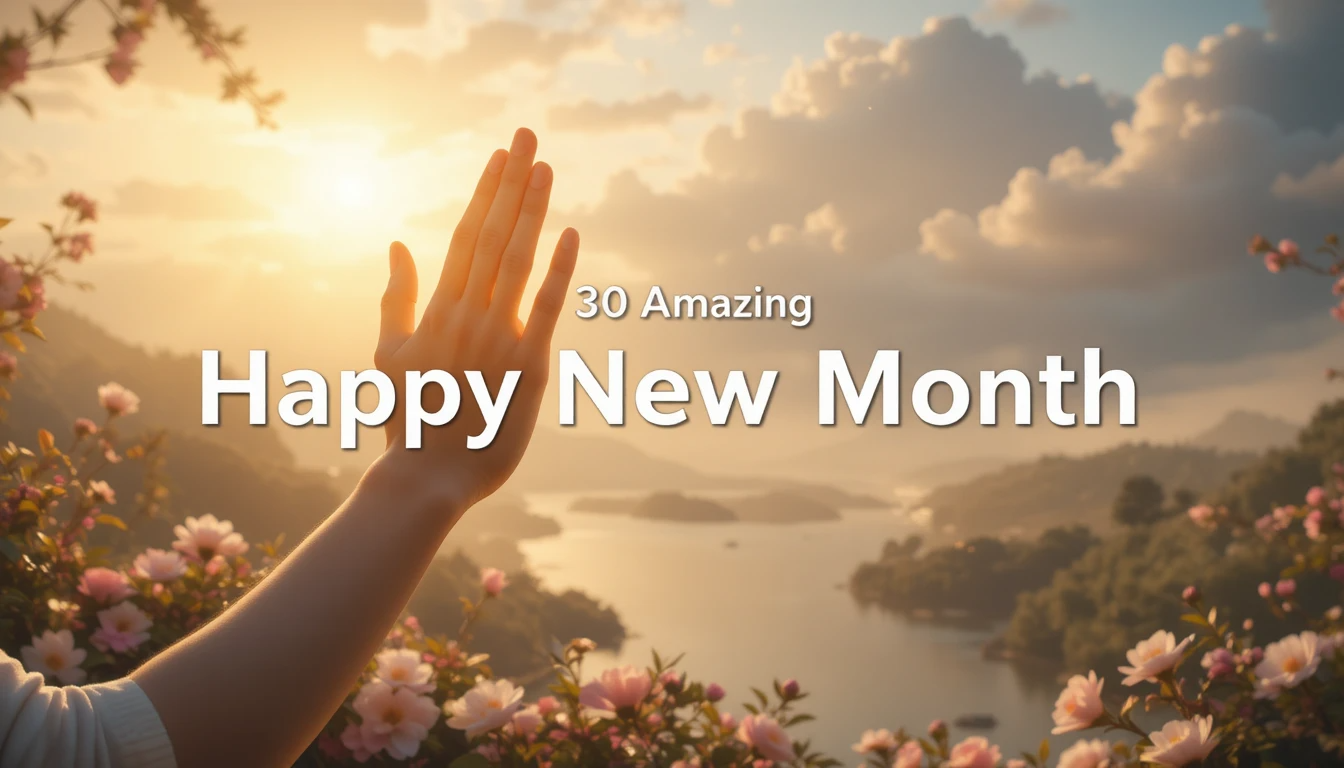 30 Amazing Happy New Month Prayers