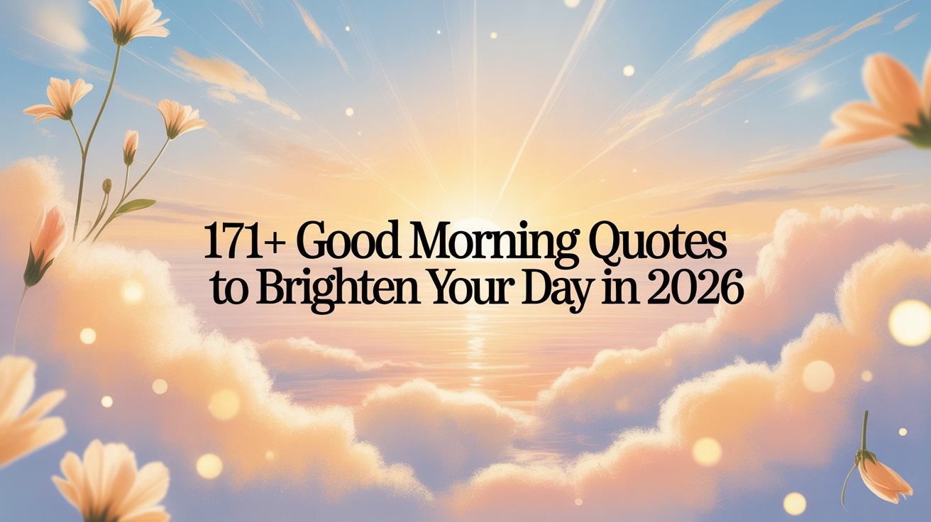 Good Morning Quotes