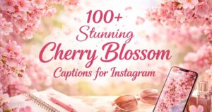 100+ Stunning Cherry Blossom Captions for Instagram
