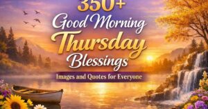 350+ Good Morning Thursday Blessings Images and Quotes for Everyone