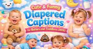 Cute & Funny Diapered Captions for Babies and Toddlers (2026)