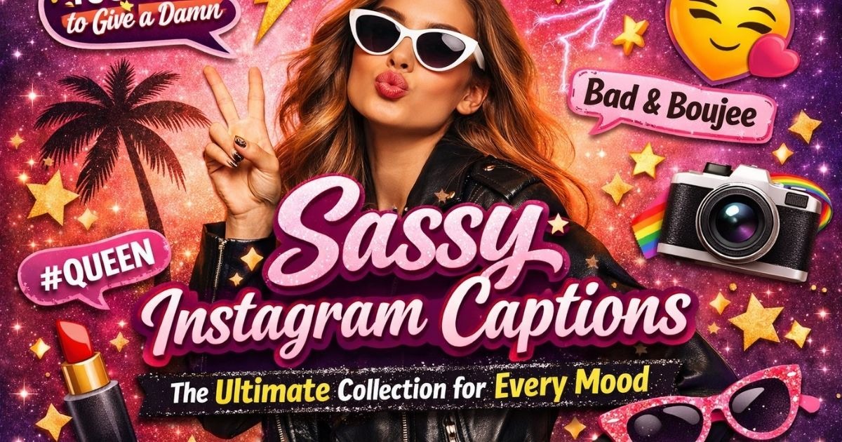 Sassy Instagram Captions: The Ultimate Collection for Every Mood