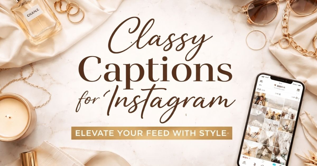 Classy Captions for Instagram: Elevate Your Feed With Style 2026