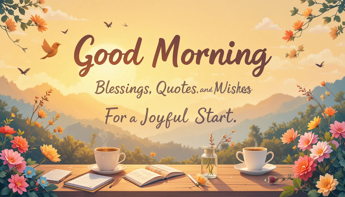90+ Good Morning Blessings, Quotes, and Wishes for a Joyful Start