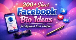 200+ Short Facebook Bio Ideas for Stylish & Cool Profiles
