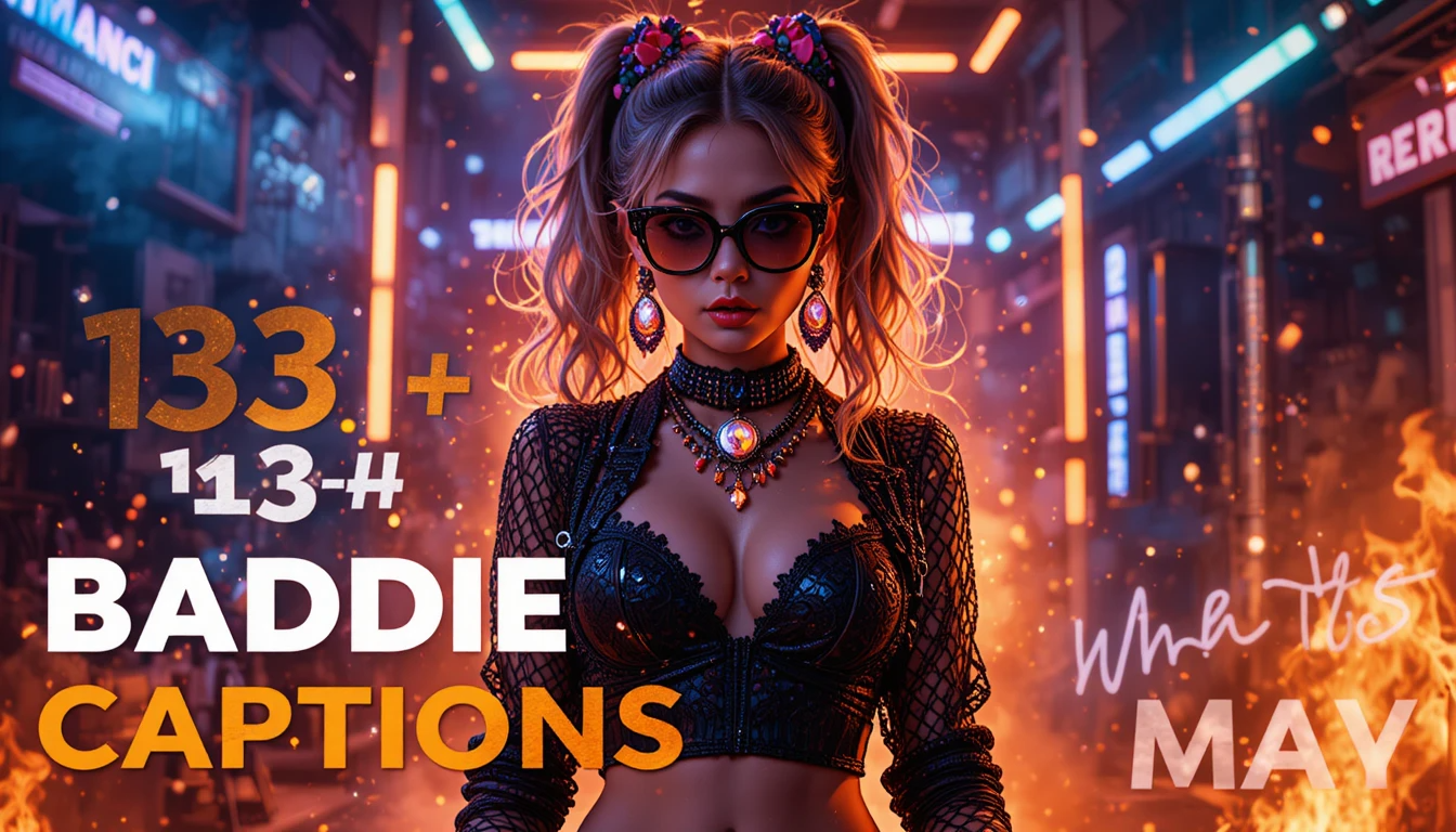 133+ Baddie Instagram Captions for 2026 😎🔥✨